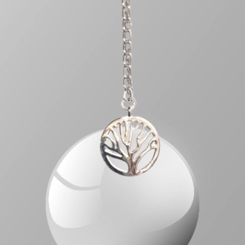 Tree of Life Silver Plated Necklace Handmade - Picture 6 of 17